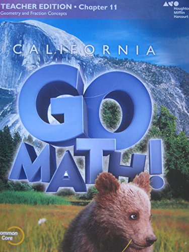 Houghton Mifflin Harcourt Go Math! California Teacher Edition Grade 2 Chapter 112015