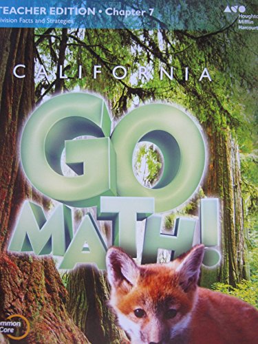 Houghton Mifflin Harcourt Go Math! California Teacher Edition Grade 3 Chapter 72015