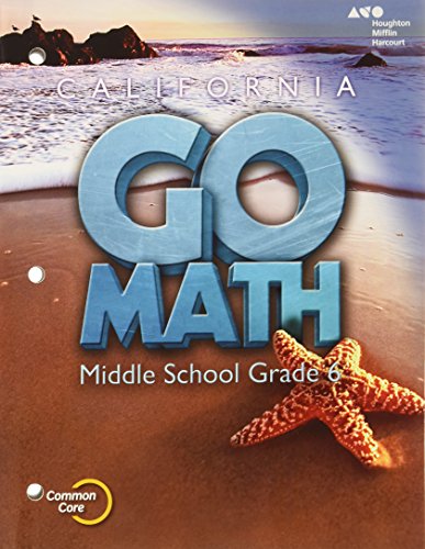 California Go Math! Interactive Student Edition Grade 6
