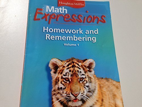 California Math Expressions Homework and Remembering Workbook, Volume 2 Grade 2