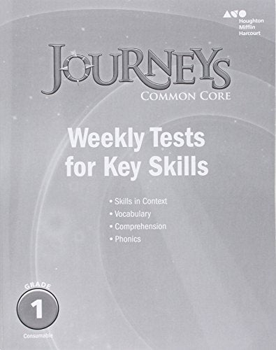 Journeys Common Core Weekly Assessments Grade 1