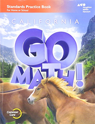 California Go Math! Practice Workbook Grade 6