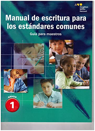 Senderos EstÃ¡ndares Comunes Writing Handbook Teacher's Guide Grade 1