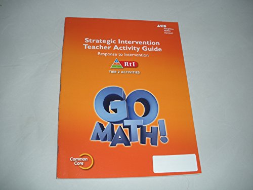 Go Math! Strategic Intervention Teacher Guide Grade 2