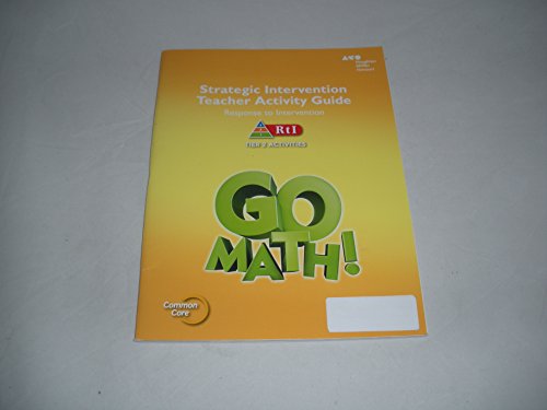 Go Math! Strategic Intervention Teacher Guide Grade 5