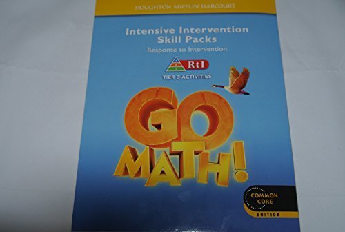 Go Math! Intensive Intervention Skill Pack Grade 4