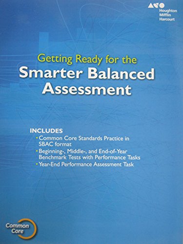 Go Math! SBAC Test Prep Student Edition Grade K