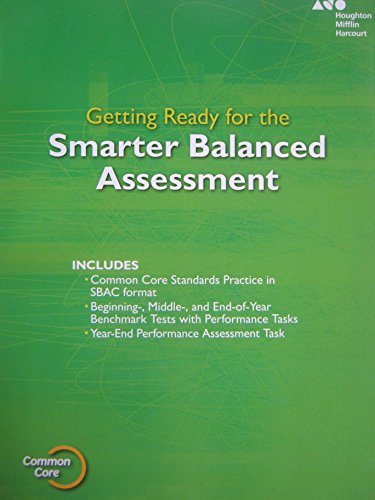 Go Math! SBAC Test Prep Student Edition Grade 1