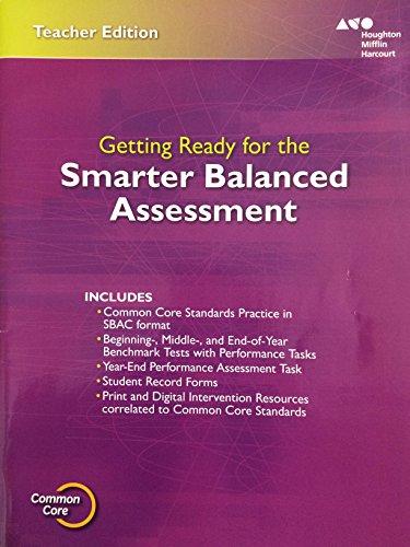 Go Math! SBAC Test Prep Teacher Edition Grade 3
