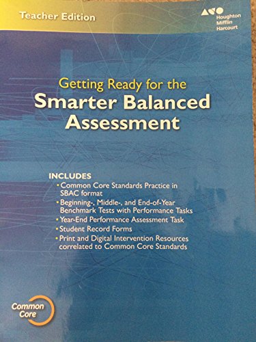 Go Math! SBAC Test Prep Teacher Edition Grade 4