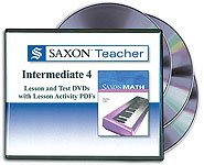 Saxon Homeschool Intermediate 4 Teacher DVD