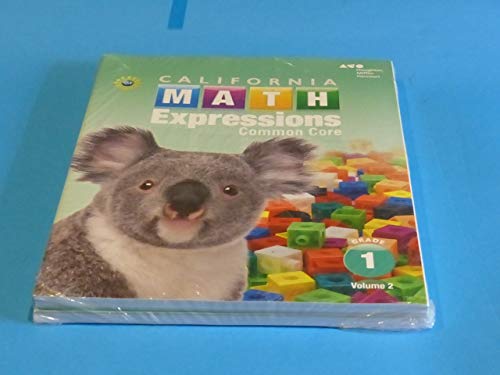 California Math Expressions Student Activity Book Collection Softcover Grade 1