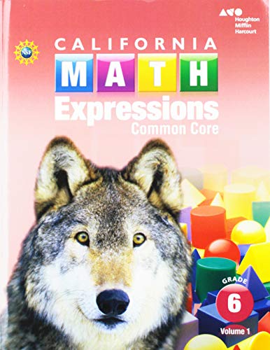 California Math Expressions Student Activity Book Collection Softcover Grade 6
