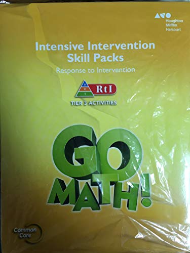 Go Math! Intensive Intervention Skill Packs (Quantity 5) Grade 5