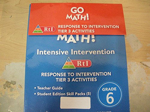 2015 Go Math! Intensive Intervention Kit Grade 6