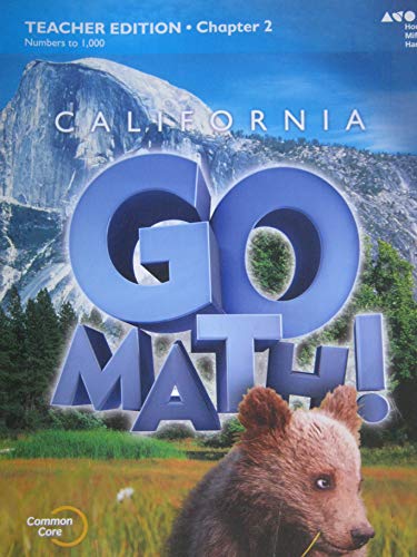 HMH Go Math! California Teacher Edition Collection Grade 2 2015