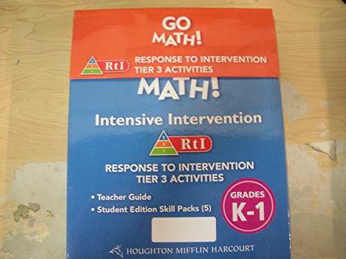 2015 Go Math! Intensive Intervention Kit Grade K