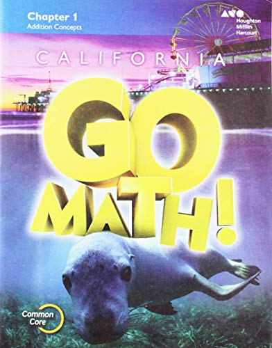 California Go Math! Multi-Volumeume Student Edition Grade 1