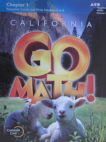 California Go Math! Multi-Volumeume Student Edition Grade K