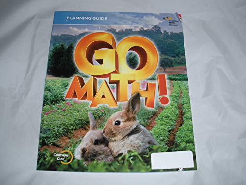 Go Math! Planning Guide Grade K
