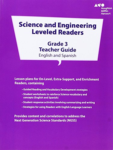 Science and Engineering Leveled Readers Teacher's Guide Grade 3 2014