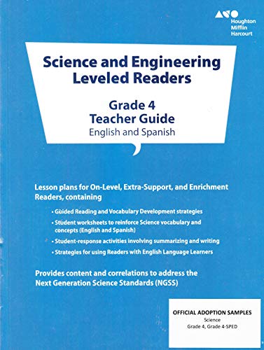Science and Engineering Leveled Readers Teacher's Guide Grade 4 2014