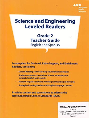 Science and Engineering Leveled Readers Teacher's Guide Grade 2 2014