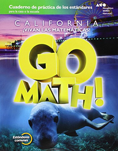 California Go Math! Spanish Practice Workbook Grade 1