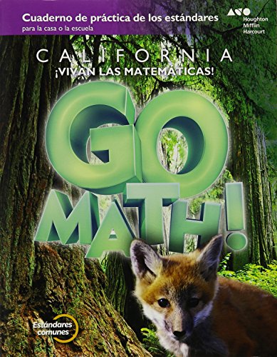 California Go Math! Spanish Practice Workbook Grade 3