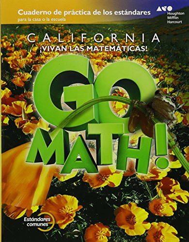 California Go Math! Spanish Practice Workbook Grade 5