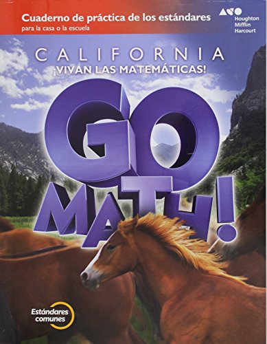 California Go Math! Spanish Practice Workbook Grade 6
