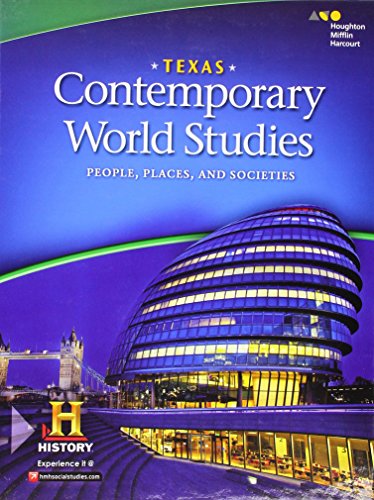 Contemporary World Studies: People, Places, and Societies Texas StudentEdition 2016