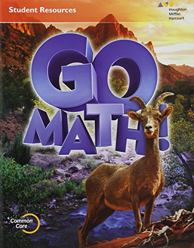 Go Math! Student Resource Book Grade 6