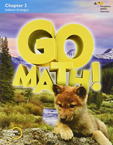 2015 Go Math! Student Edition Chapter 3 Grade 1