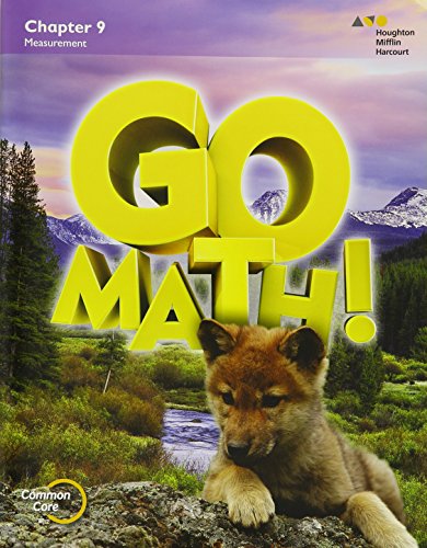 2015 Go Math! Student Edition Chapter 9 Grade 1