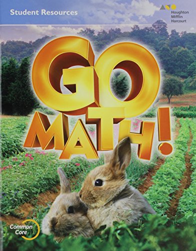 Go Math! Student Resource Book Grade K