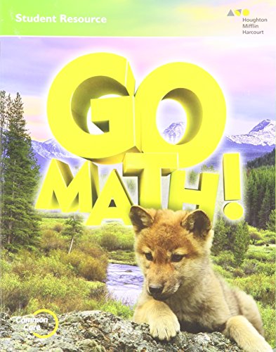 Go Math! Student Resource Book Grade 1