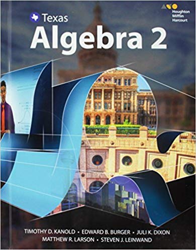 HMH Algebra 2 Texas Teacher's Edition
