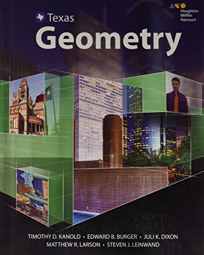 HMH Geometry Texas Student Edition 2016