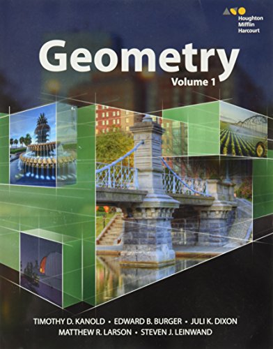 HMH Geometry Interactive Student Edition Volume 1