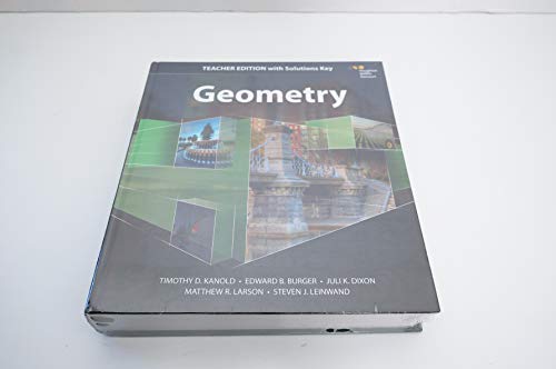 HMH Geometry Teacher Edition with Solutions