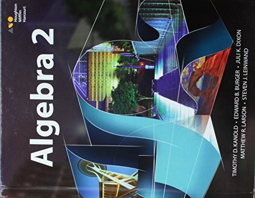 HMH Algebra 2 Student Edition