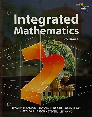 HMH Integrated Math 2 Interactive Student Edition Volume 1 (consumable)
