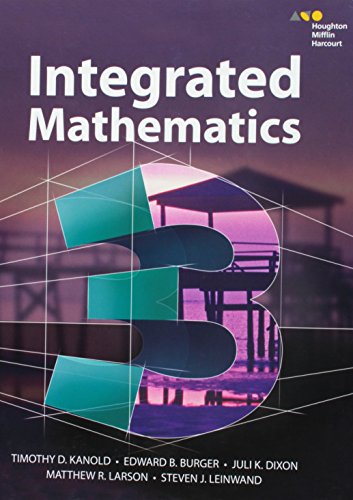 HMH Integrated Math 3 Student Edition