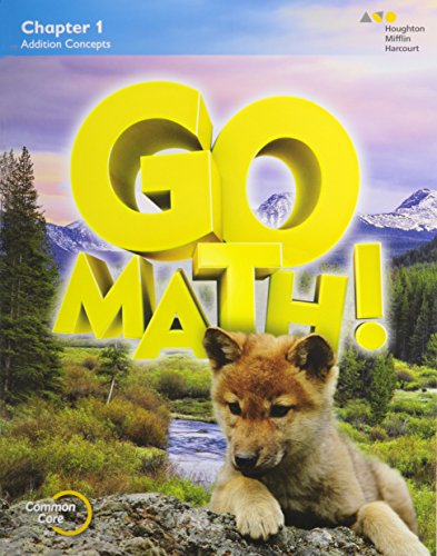 2015 Go Math! Multi-Volume Student Edition Bundle Grade 1