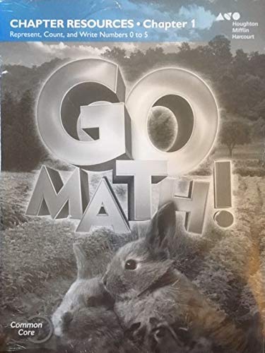 GO Math! Chapter Resource Blackline Master Collection Grade K