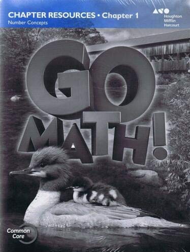 GO Math! Chapter Resource Blackline Master Collection Grade 2
