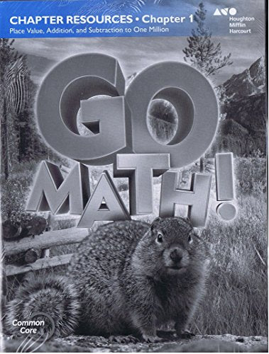 GO Math! Chapter Resource Blackline Master Collection Grade 4