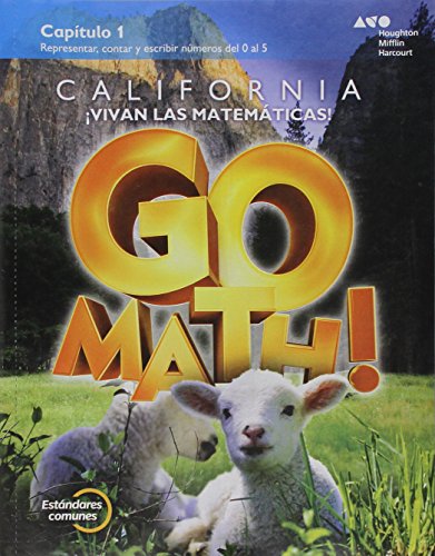 California Go Math! Spanish Multi-Volumeume Student Edition Grade K