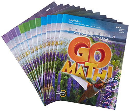 California Go Math! Spanish Multi-Volumeume Student Edition Grade 4